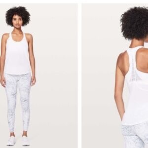 Lululemon Breezy Singlet - size 8